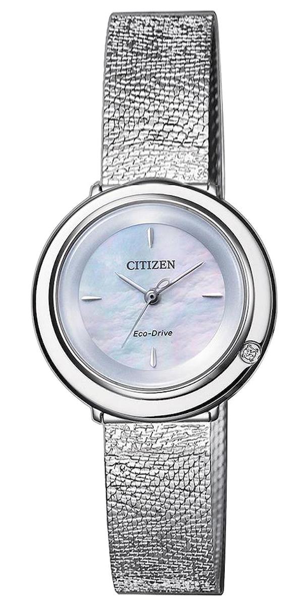 Citizen EM0640-82D 31 mm Gri Çelik Kordon Analog Kadın Kol Saati