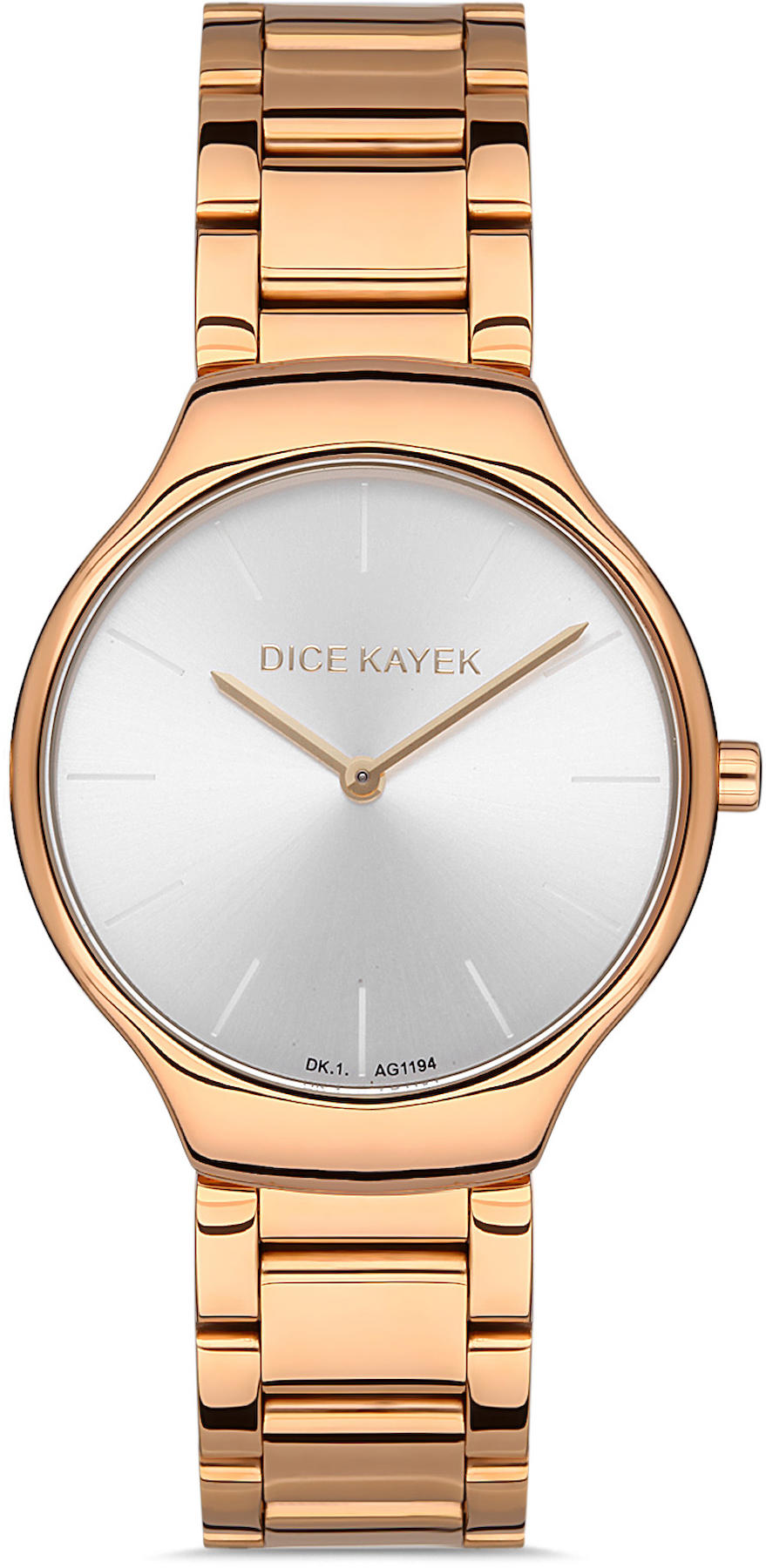 Dice Kayek DK.1.AG1194.02 34 mm Altın Metal Kordon Analog Kadın Kol Saati