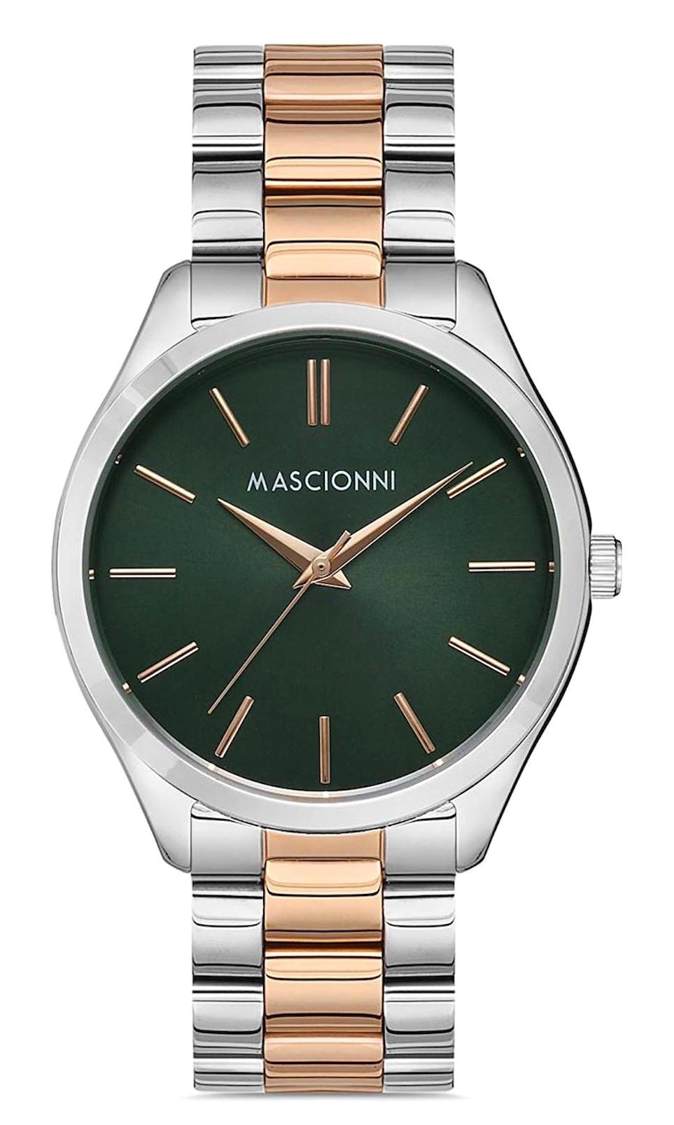 Mascionni M.1.1067.04 38 mm Altın Çelik Kordon Analog Kadın Kol Saati