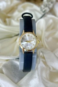 Laydi.Mo 31 mm Lacivert Deri Kordon Analog Kadın Kol Saati