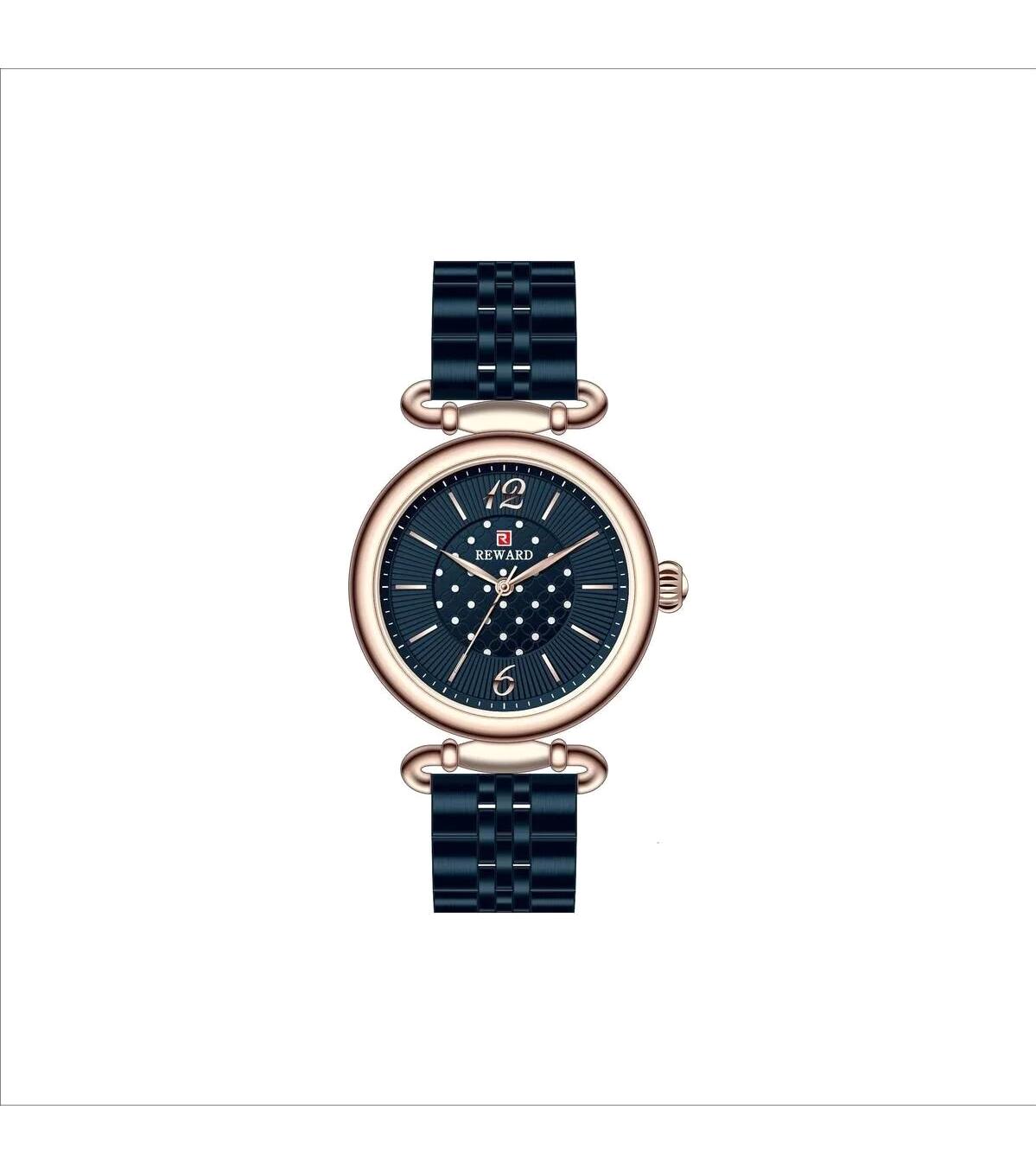 Reward A140633 30 mm Lacivert Çelik Kordon Analog Kadın Kol Saati