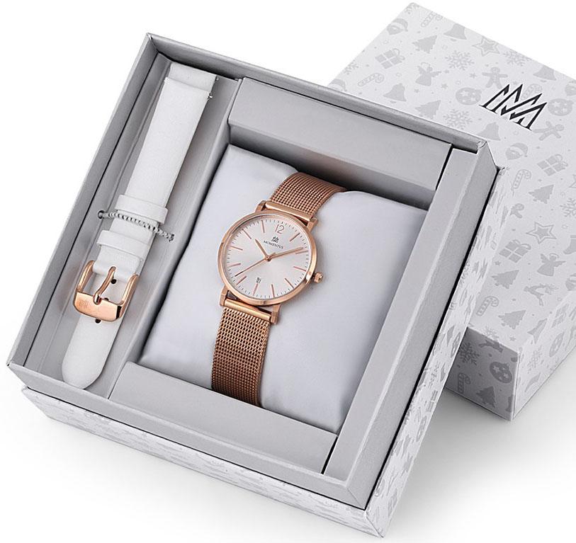 Momentus CW251R-20SR Takvimli 34 mm Rose Gold Hasır Kordon Analog Kadın Kol Saati
