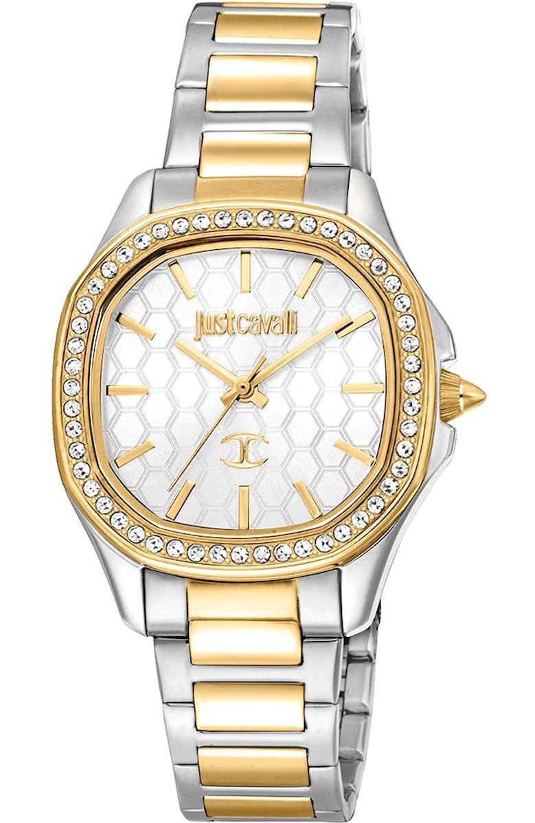 Just Cavalli JC1L263M0085 33 mm Altın-Gri Çelik Kordon Analog Kadın Kol Saati