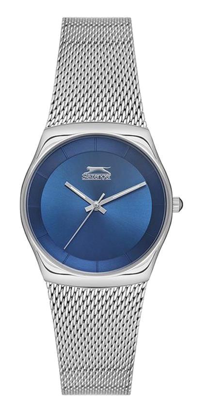 Slazenger SL.09.1841.3.02 34 mm Gri Çelik Kordon Analog Kadın Kol Saati