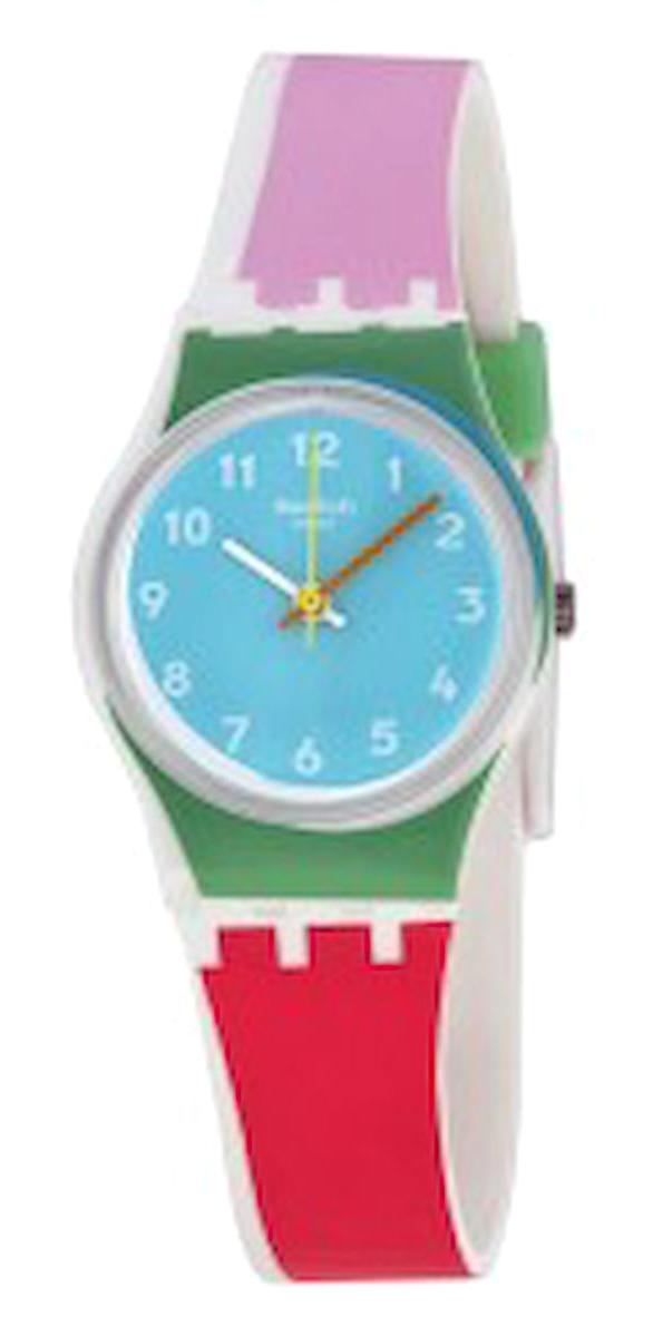 Swatch LW146 25 mm Çok Renkli Çelik Kordon Analog Kadın Kol Saati