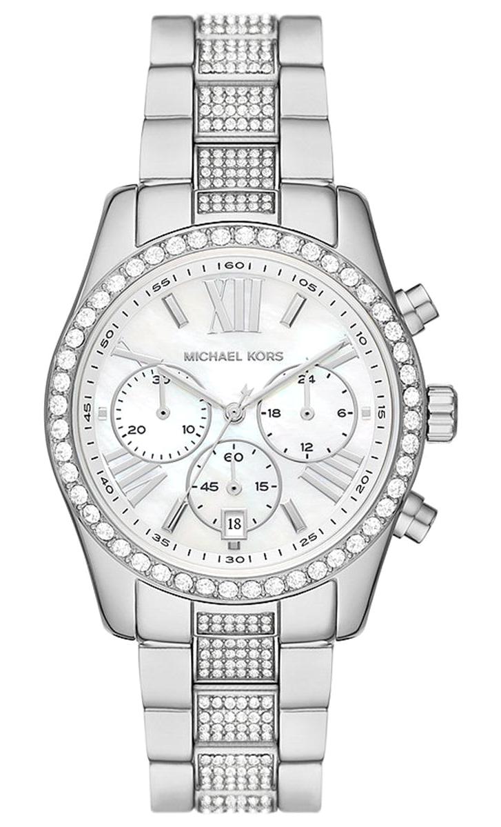 Michael Kors MK7243 Takvimli 38 mm Gri Çelik Kordon Analog Kadın Kol Saati
