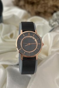 Laydi.Mo 31 mm Siyah Hasır Kordon Analog Kadın Kol Saati