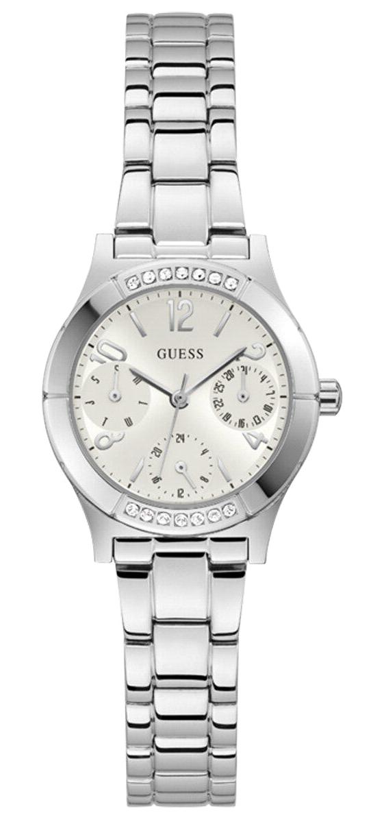 Guess GUGW0413L1 Takvimli 29 mm Gri Çelik Kordon Analog Kadın Kol Saati