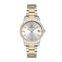 Daniel Klein DK.1.13632.7 Takvimli 35 mm Altın-Gri Çelik Kordon Analog Kadın Kol Saati