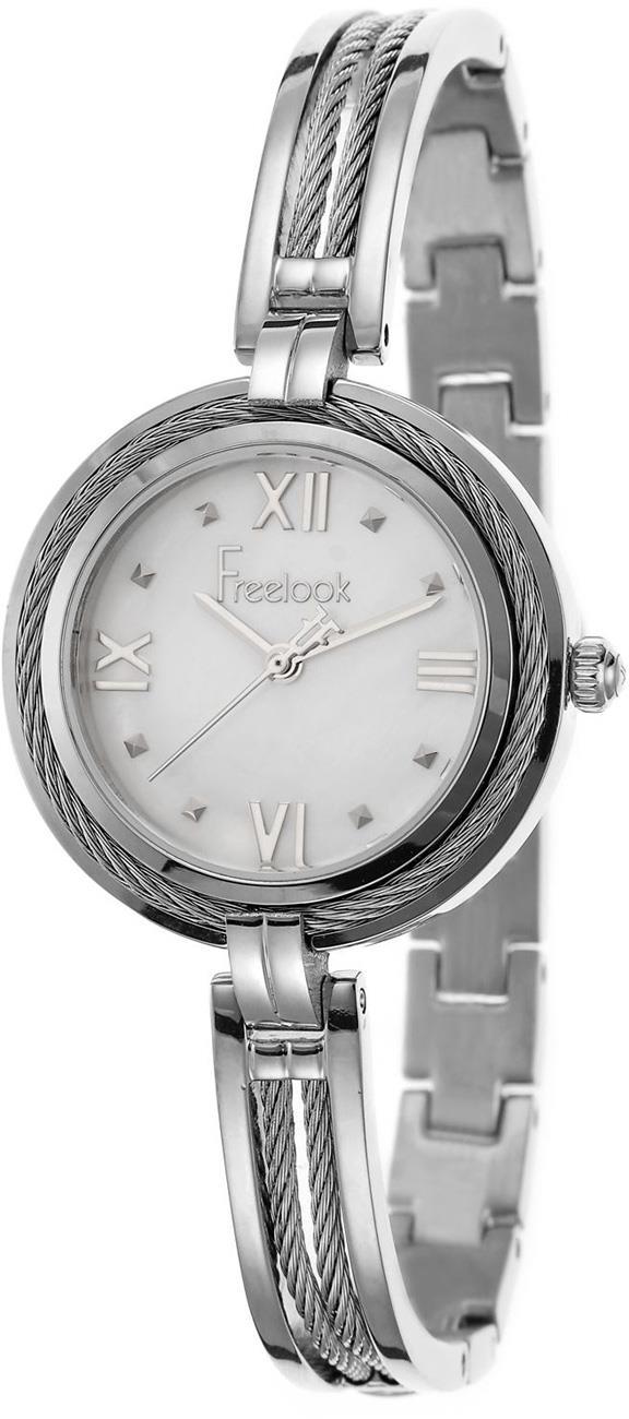 Freelook FL.1.10108.3 32 mm Gri Çelik Kordon Analog Kadın Kol Saati