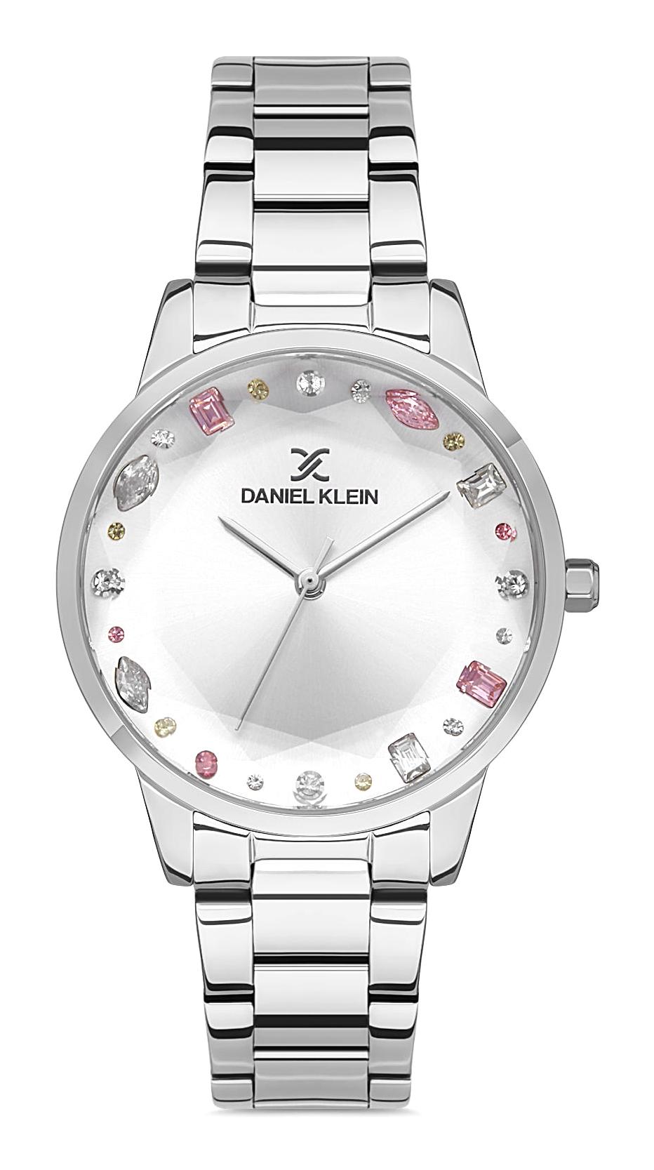 Daniel Klein DKE.1.10130.1 36 mm Gri Çelik Kordon Analog Kadın Kol Saati