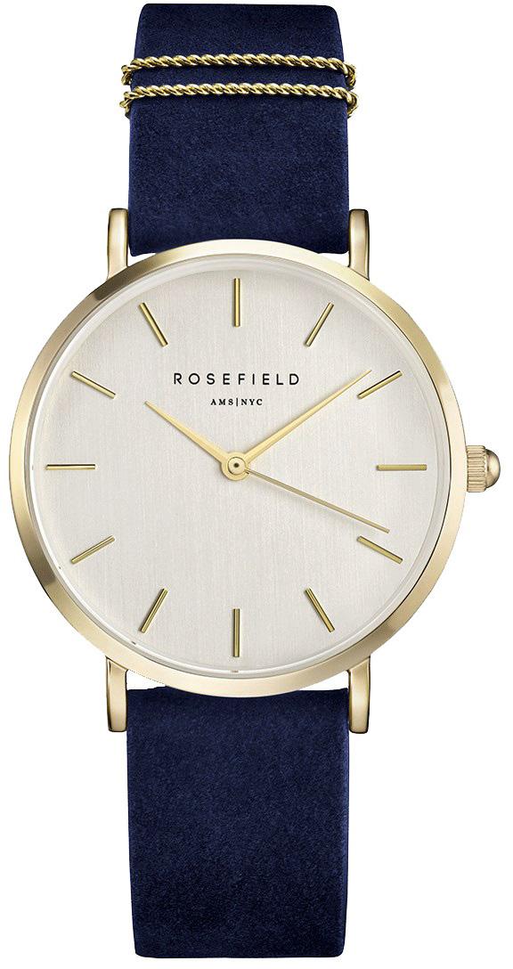 Rosefield WBUG.W70 33 mm Mavi Deri Kordon Analog Kadın Kol Saati