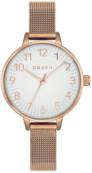 Obaku Denmark V237LXVIMV 30 mm Rose Gold Çelik Kordon Analog Kadın Kol Saati