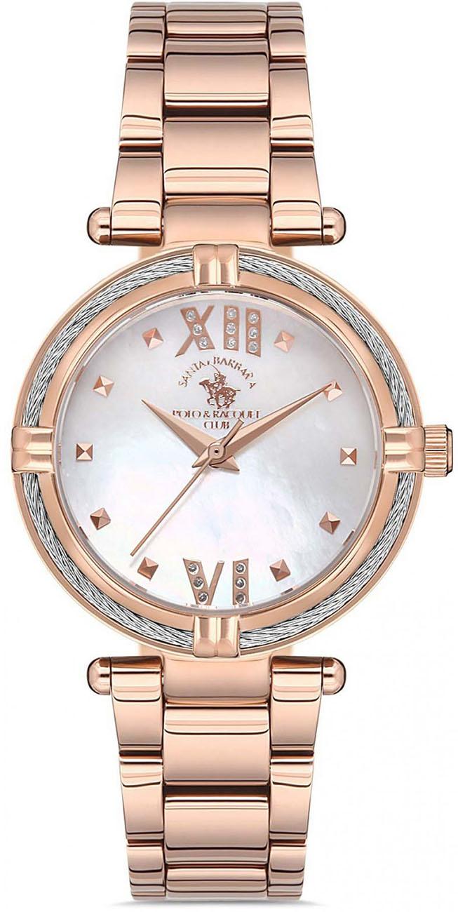 Santa Barbara Polo & Racquet Club SB.1.10251.2 32 mm Rose Gold Çelik Kordon Analog Kadın Kol Saati