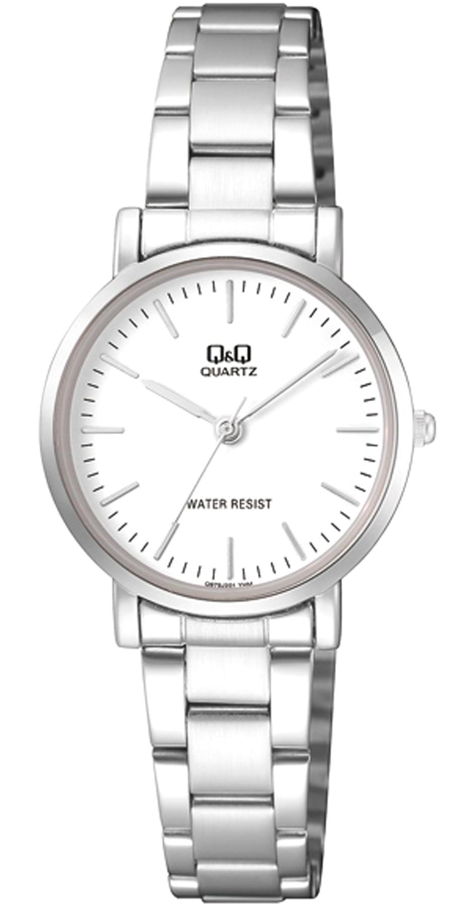 Q&Q 3G734 36 mm Gri Metal Kordon Analog Kadın Kol Saati
