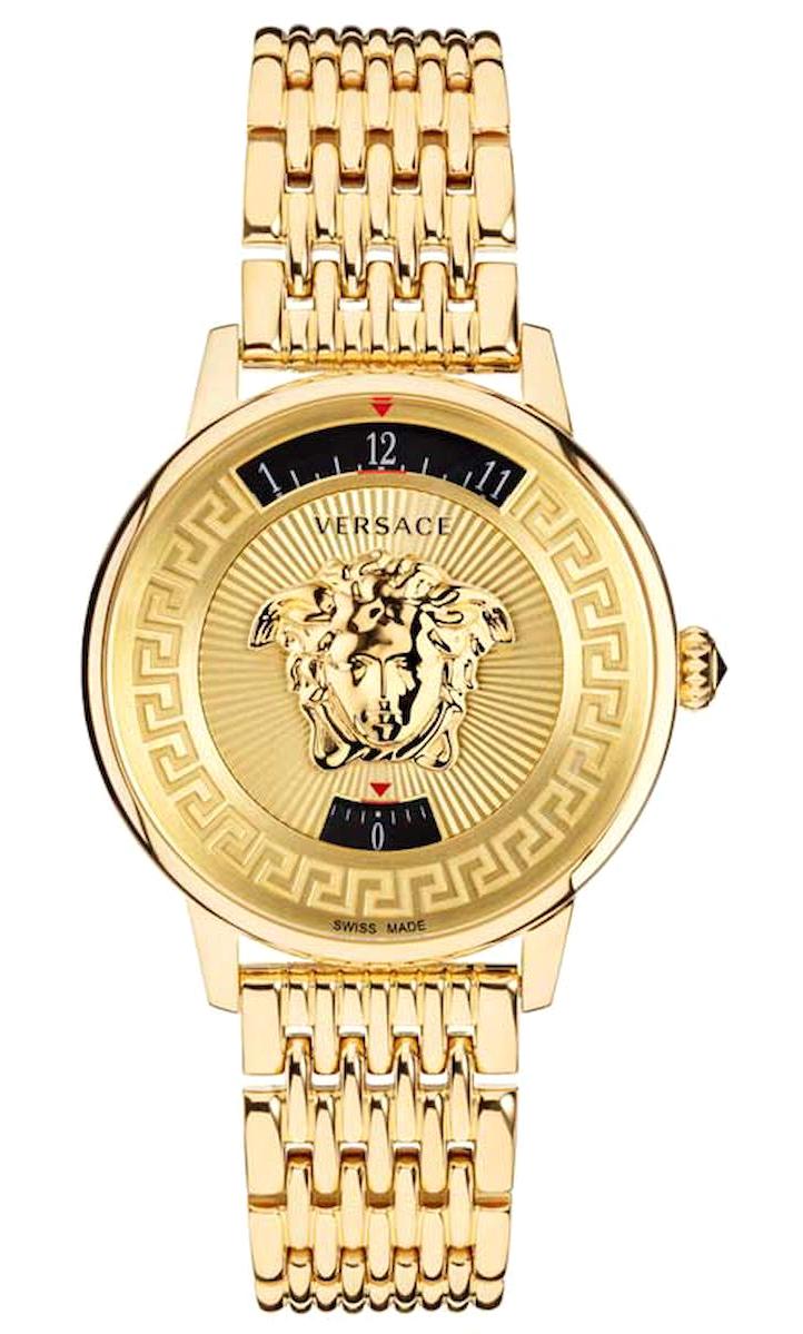 Versace VRSCVEZ200421 38 mm Altın Metal Kordon Analog Kadın Kol Saati