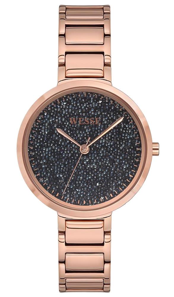 Wesse WWL107806 35 mm Rose Gold Çelik Kordon Analog Kadın Kol Saati