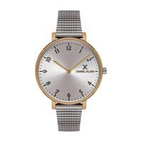 Daniel Klein DK013733B-04 35 mm Gri Hasır Kordon Analog Kadın Kol Saati