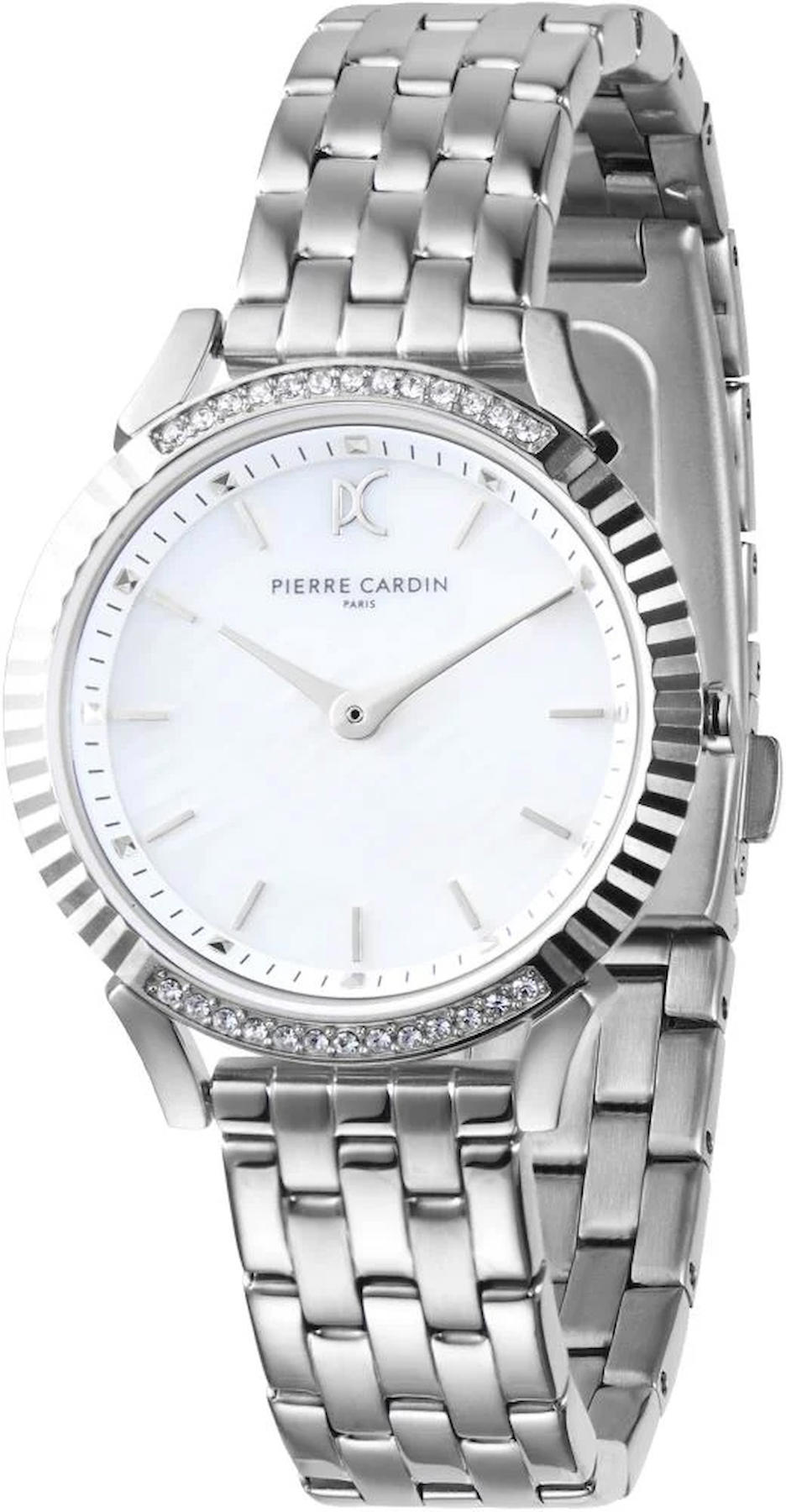 Pierre Cardin PCCPI.2580 32 mm Gri Çelik Kordon Analog Kadın Kol Saati