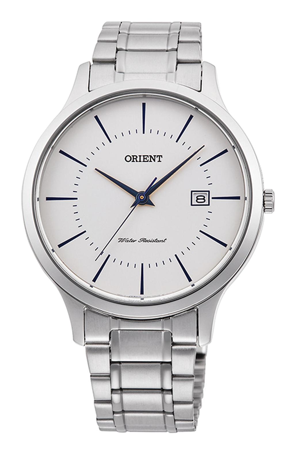 Orient RF-QD0012S10B Takvimli 39 mm Gri Çelik Kordon Analog Kadın Kol Saati