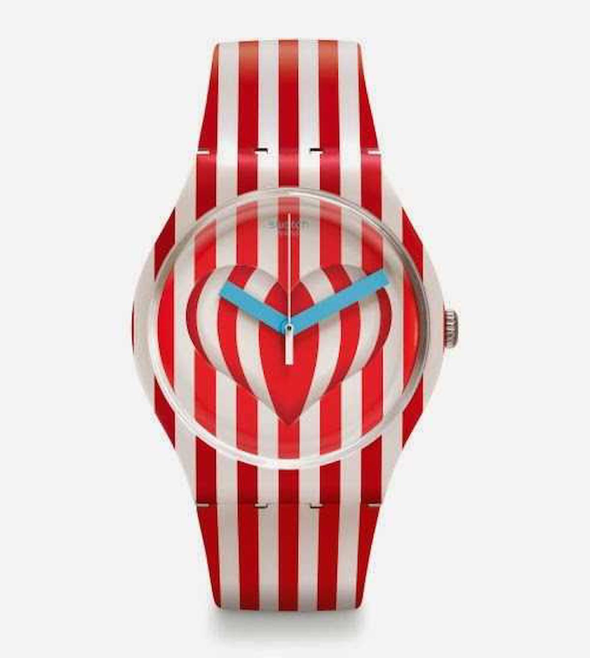 Swatch SUOZ168 41 mm Çok Renkli Silikon Kordon Analog Kadın Kol Saati