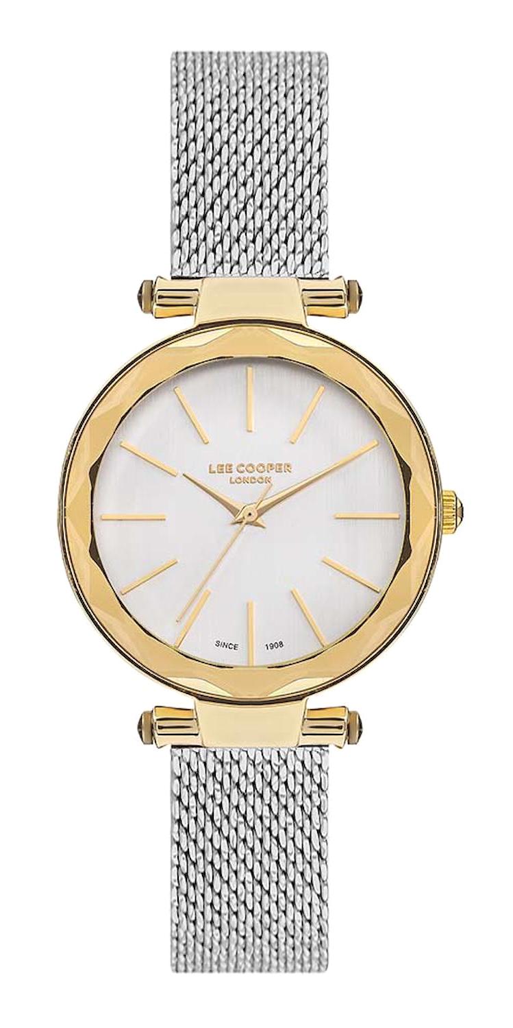 Lee Cooper LC07328.230 40 mm Gri Plastik Kordon Analog Kadın Kol Saati