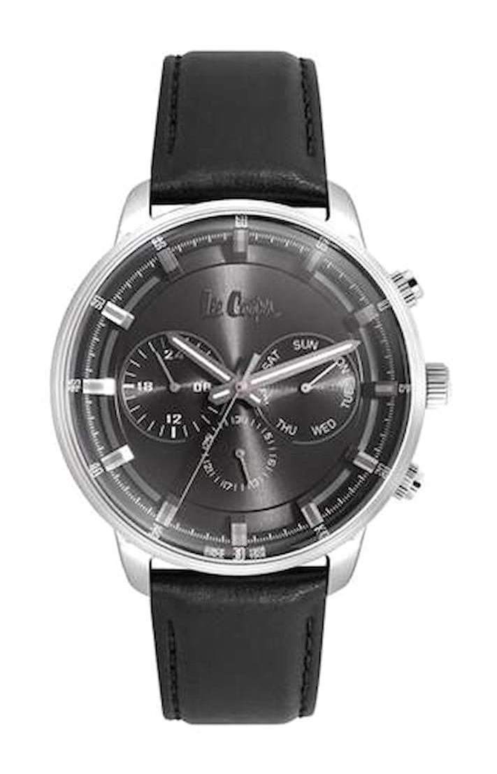 Lee Cooper LC06984.055 Takvimli 40 mm Siyah Çelik Kordon Analog Kadın Kol Saati