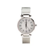 Romanson RMS.1.AG1491.03 37 mm Gri Çelik Kordon Analog Kadın Kol Saati