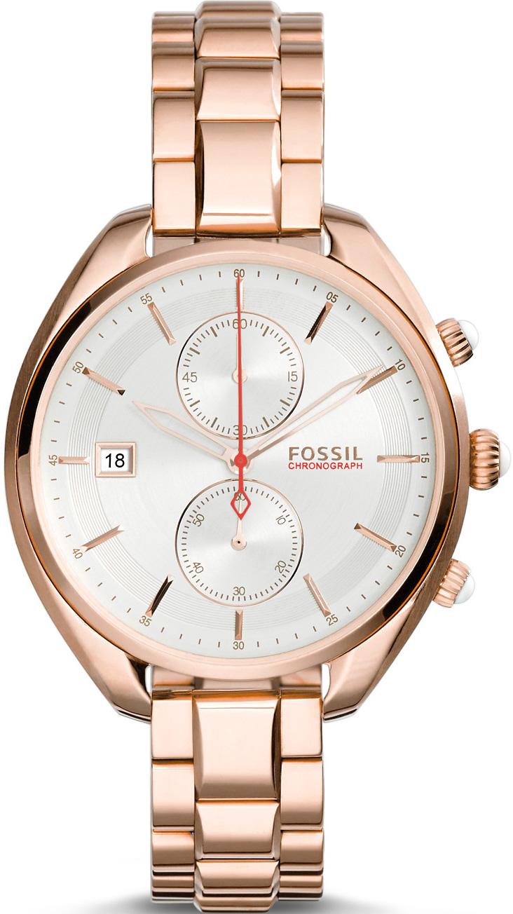 Fossil CH2977 36 mm Rose Gold Çelik Kordon Analog Kadın Kol Saati