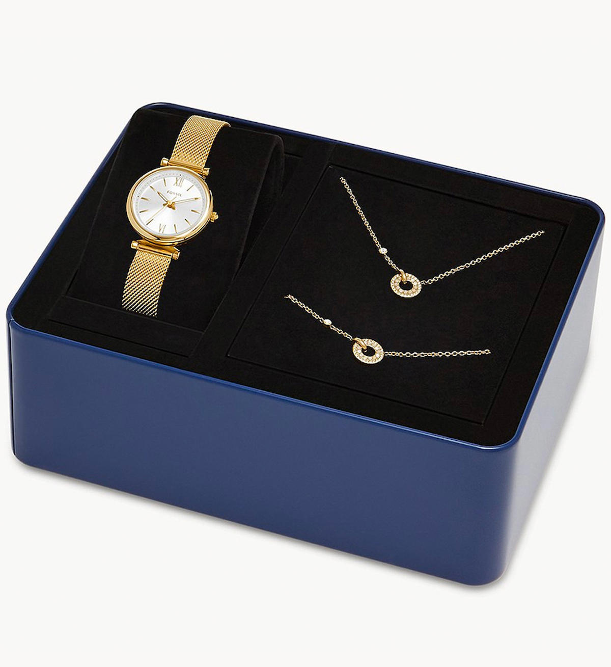 Fossil FES5251 28 mm Altın Çelik Kordon Analog Kadın Kol Saati