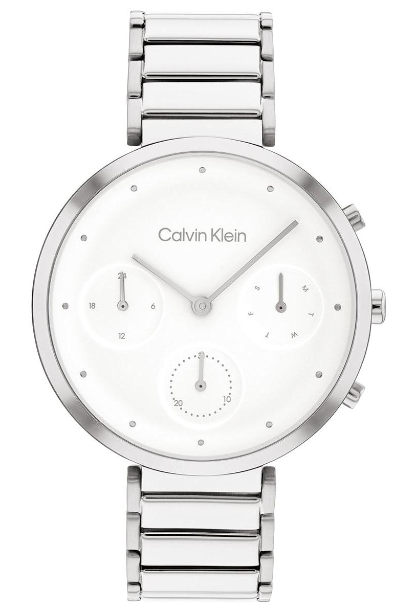 Calvin Klein CK25200282 36 mm Gri Çelik Kordon Analog Kadın Kol Saati