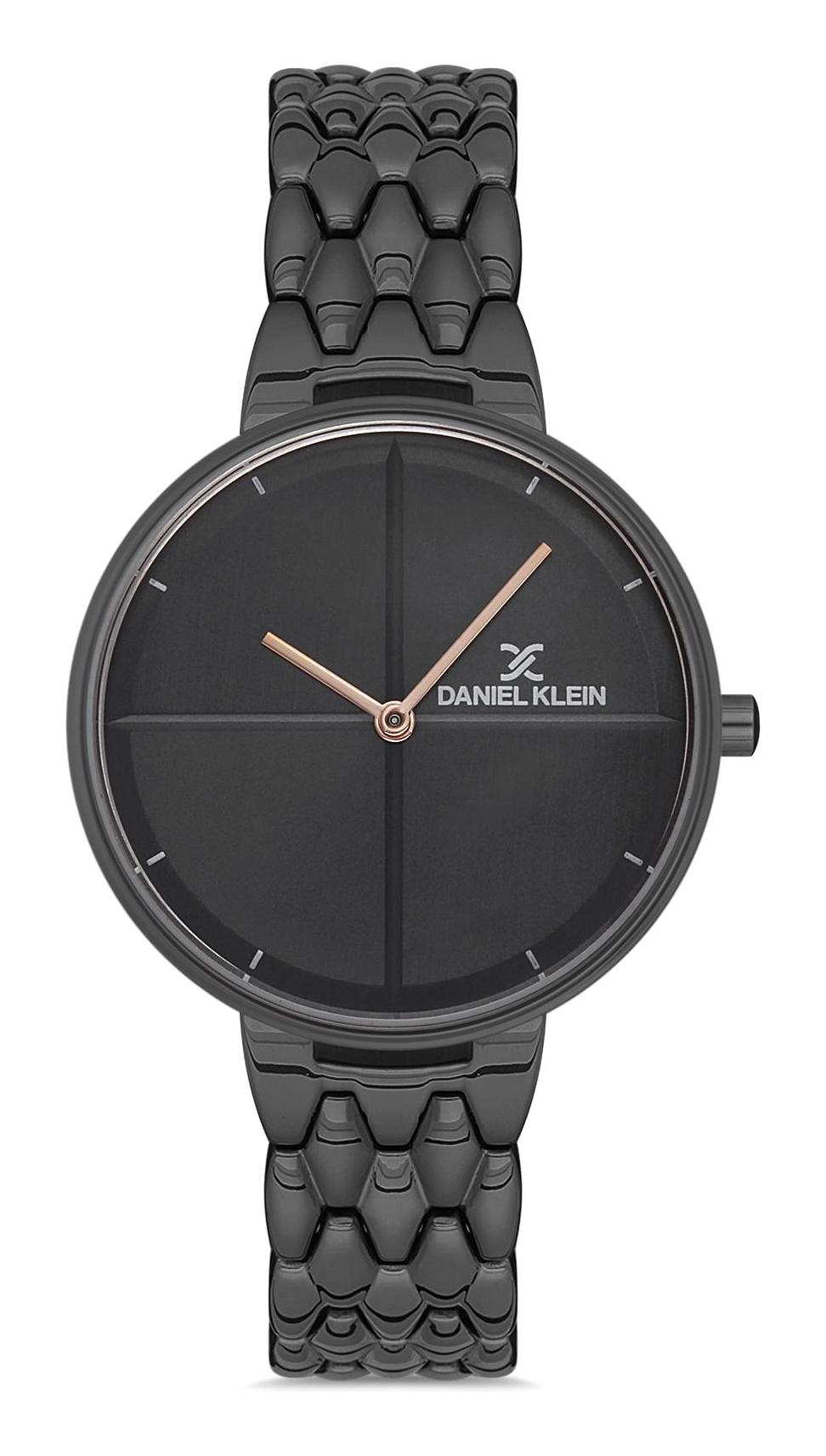 Daniel Klein DK102.DK.1.12666.5 36 mm Siyah Çelik Kordon Analog Kadın Kol Saati