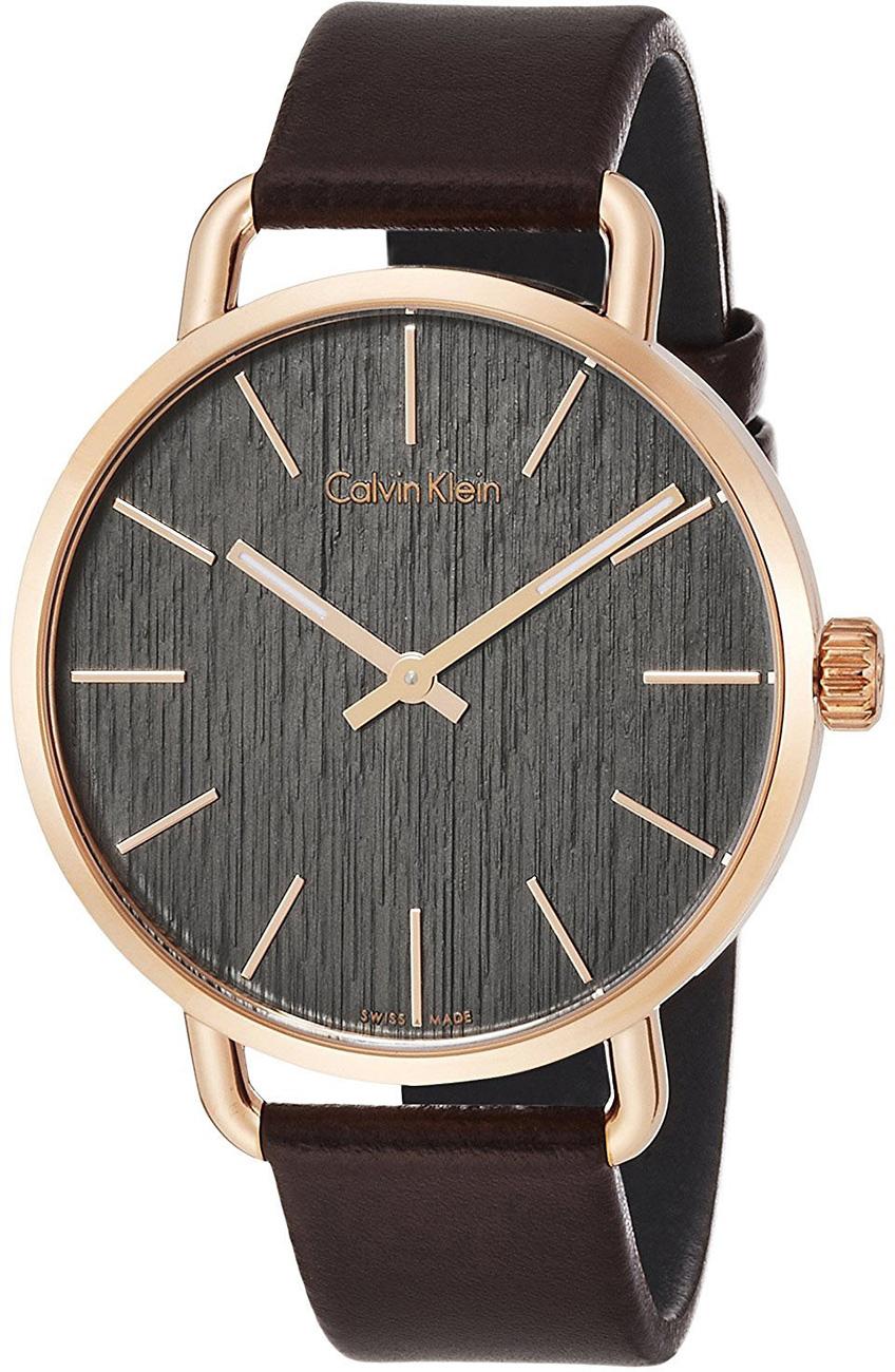 Calvin Klein K7B216G3 41 mm Kahverengi Deri Kordon Analog Kadın Kol Saati