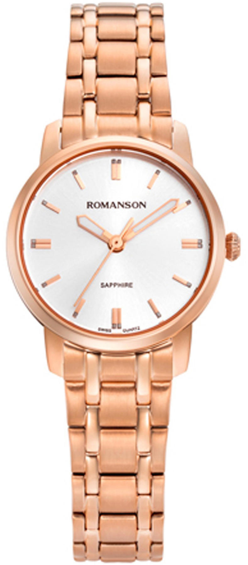 Romanson TM0B03LLRRAS6R 36 mm Rose Gold Çelik Kordon Analog Kadın Kol Saati