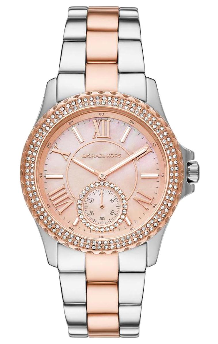 Michael Kors MK7402 40 mm Gri-Rose Gold Çelik Kordon Analog Kadın Kol Saati