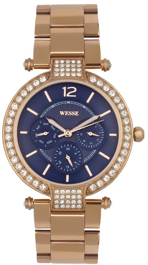 Wesse WWL1003-04 38 mm Altın Çelik Kordon Analog Kadın Kol Saati