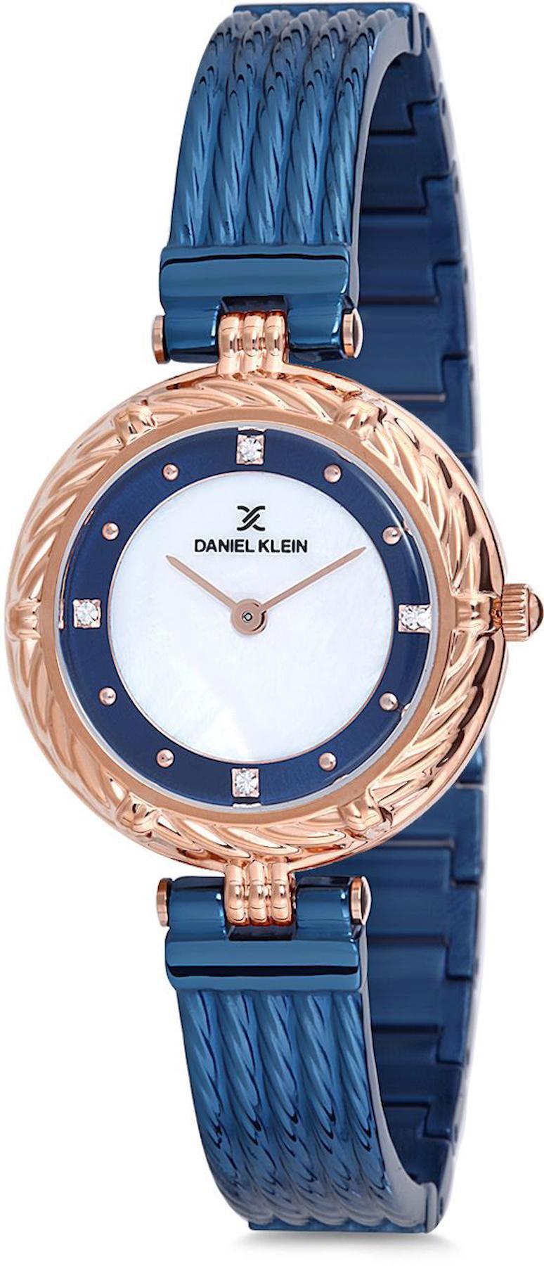 Daniel Klein DK01441A-05 20-25 mm Lacivert Çelik Kordon Analog Kadın Kol Saati