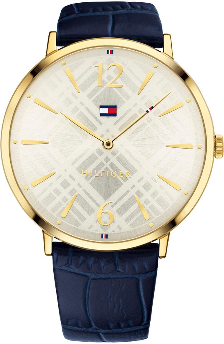 Tommy Hilfiger TH1781843 40 mm Lacivert Deri Kordon Analog Kadın Kol Saati