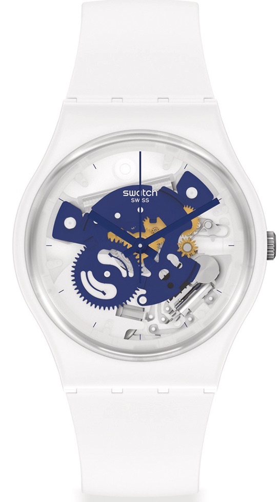 Swatch SO31W103 34 mm Beyaz Plastik Kordon Analog Kadın Kol Saati