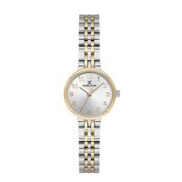 Daniel Klein DK.1.13728.11 30 mm Altın-Gri Çelik Kordon Analog Kadın Kol Saati