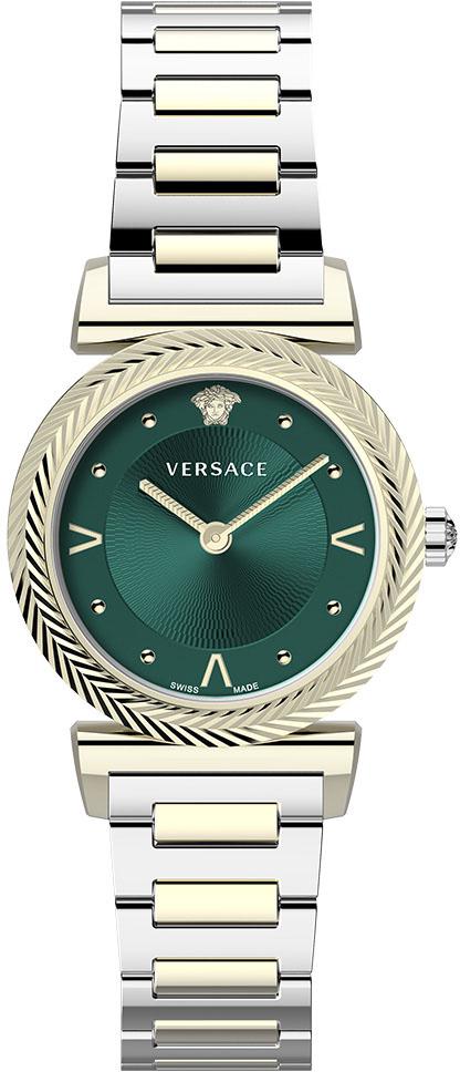 Versace VRSCVERE01319 35 mm Altın-Gri Çelik Kordon Analog Kadın Kol Saati