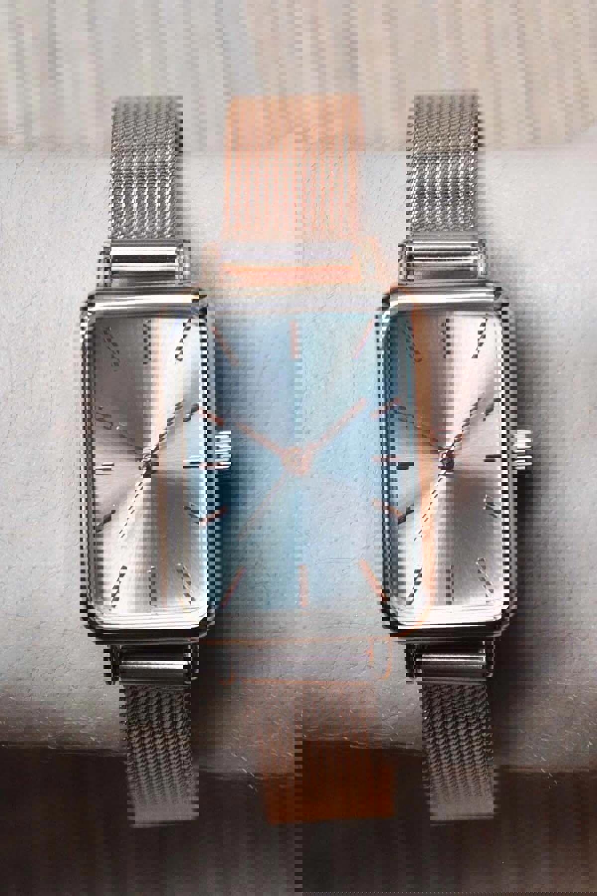 Sonsuzsaat SU-437-001 25 mm Rose Gold Hasır Kordon Analog Kadın Kol Saati