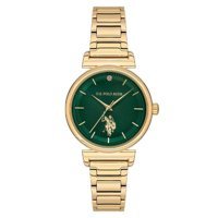 U.S. Polo Assn USPA2070-04 32 mm Altın Çelik Kordon Analog Kadın Kol Saati