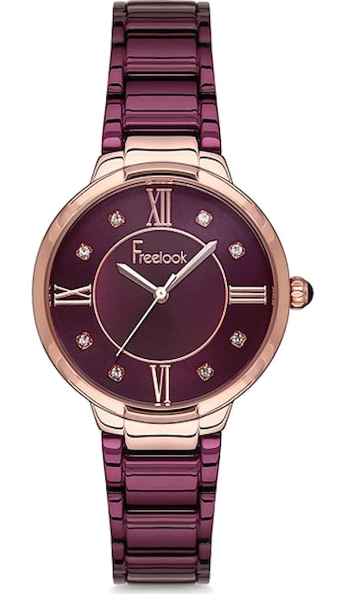 Freelook F.7.1051.06 32 mm Fuşya Çelik Kordon Analog Kadın Kol Saati