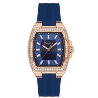 Freelook FL.1.10093.1 34 mm Lacivert Silikon Kordon Analog Kadın Kol Saati