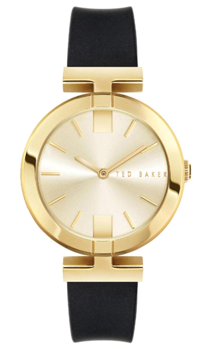 Ted Baker TBBKPDAF207 36 mm Siyah Silikon Kordon Analog Kadın Kol Saati