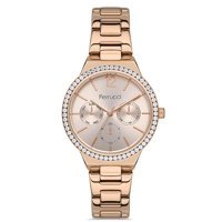 Ferrucci FRC.14307M.05 Takvimli 35 mm Rose Gold Çelik Kordon Analog Kadın Kol Saati