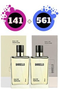 Bargello 141 Floral İkili Erkek-Kadın Parfüm Seti EDP 50 ml + 561 Fresh 50 ml