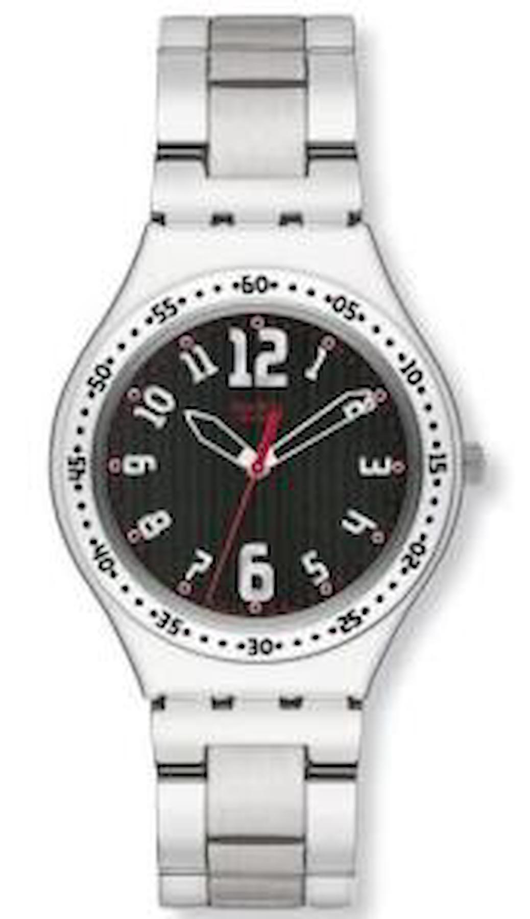 Swatch YGS122G 37 mm Gri Çelik Kordon Analog Kadın Kol Saati