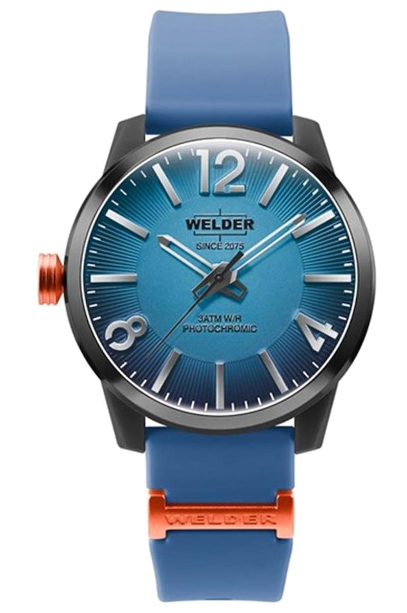 Welder Watch WWRL2004 40 mm Mavi Silikon Kordon Analog Kadın Kol Saati